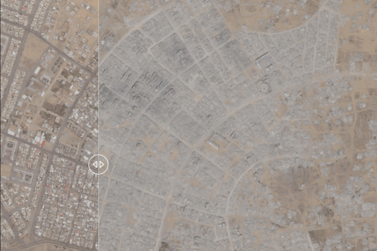 Destrucción de Tal al-Sultan, Gaza